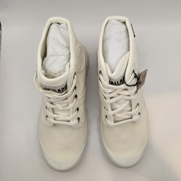 Palladium Pallabrouse Womens Boots Star White 90069-116-M US W 5.5 NWOB. - Picture 8 of 10